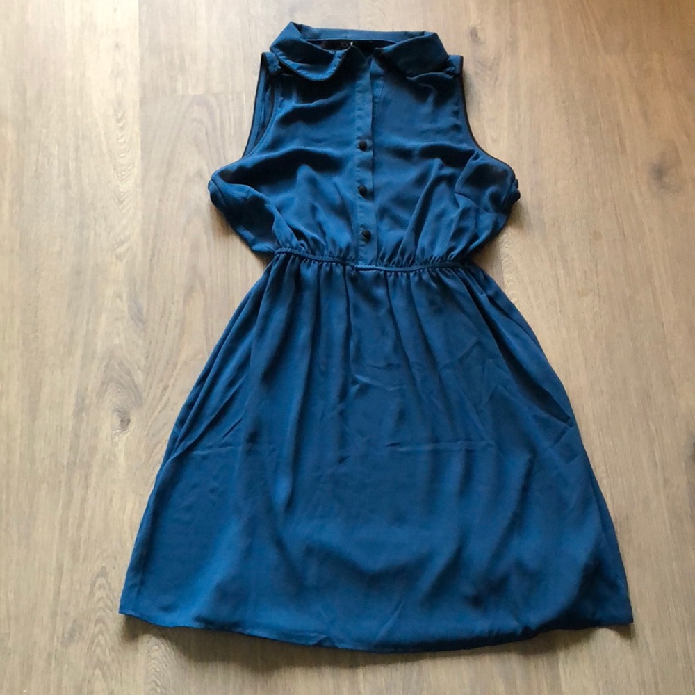 Blue dress